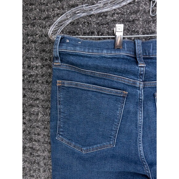 Madewell Jeans Womens  30x28.5 (Tag 28) Blue 10" High Rise Skinny Stretch Denim - Picture 12 of 13
